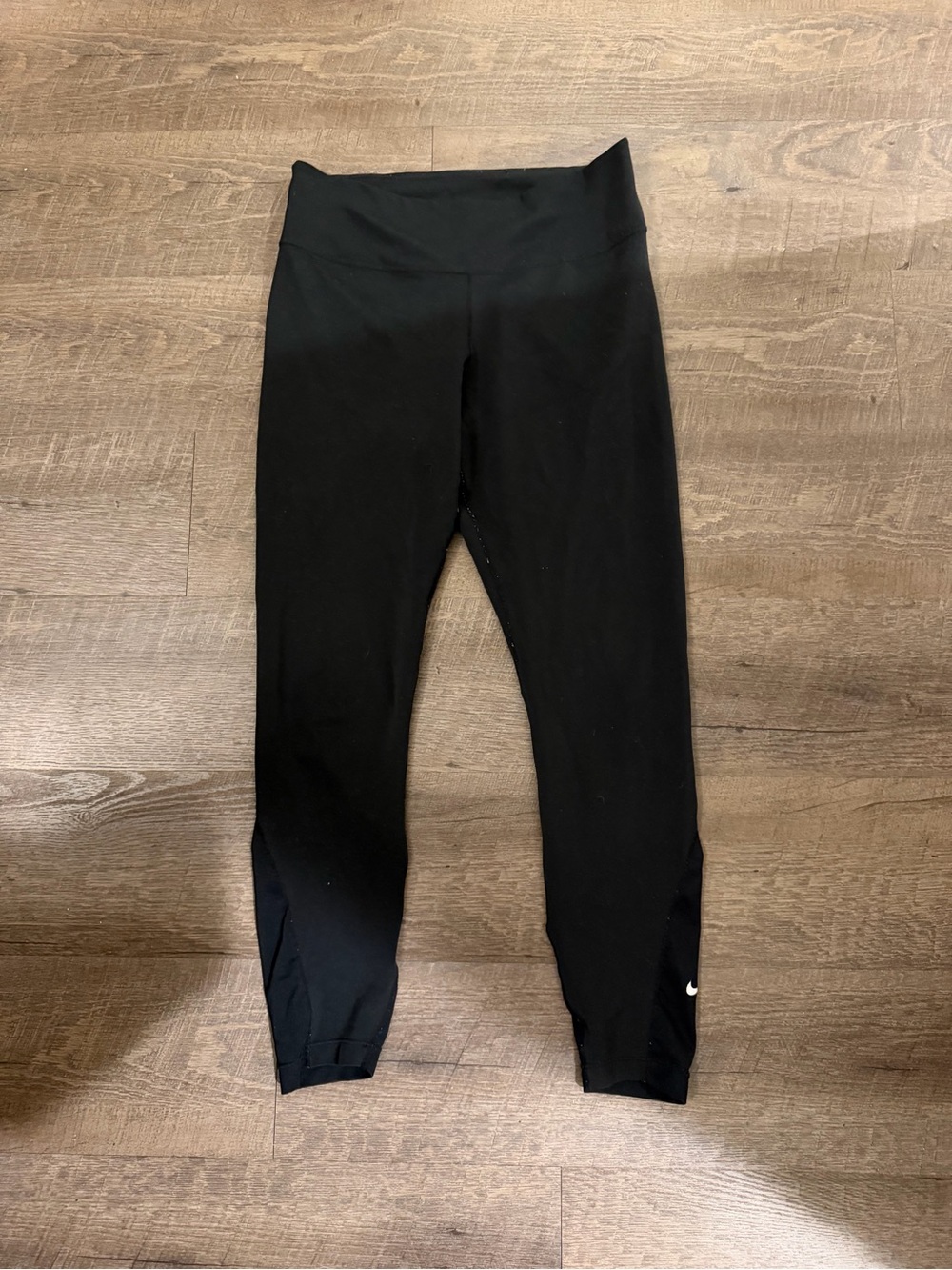 Nike Kids Black High-Waist Performance Leggings